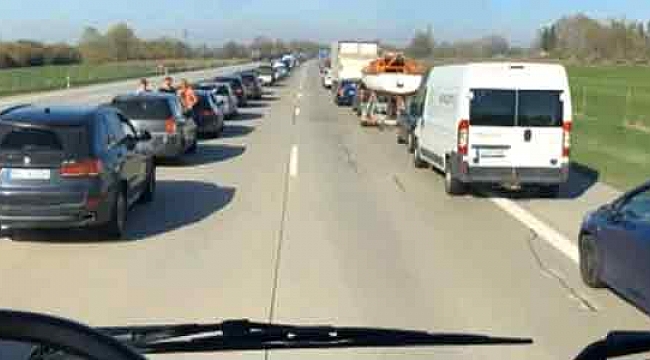 Sireni duyduğunuz anda  fermuar sistemine geçin!