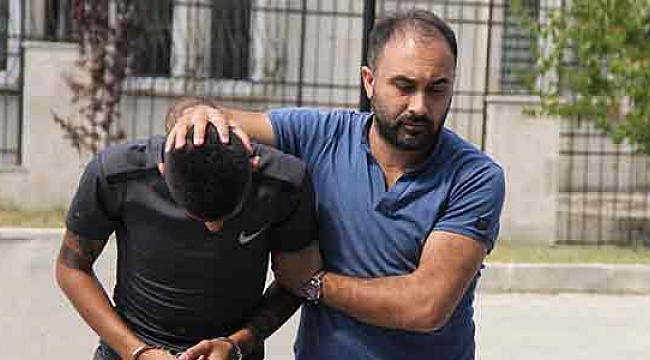 Şüphelinin attığı poşetten uyuşturucu çıktı