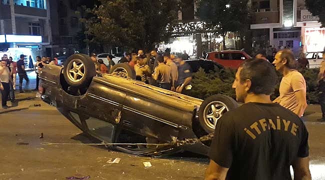 Zincirleme trafik kazasi