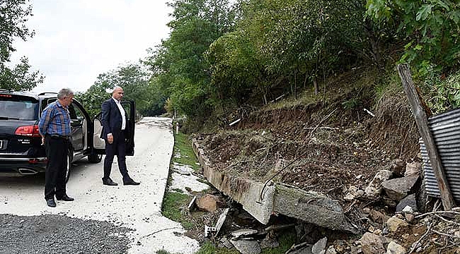 Başkan Togar, incelemelerde Bulundu