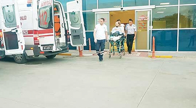 Samsun'da bıçakla yaralama