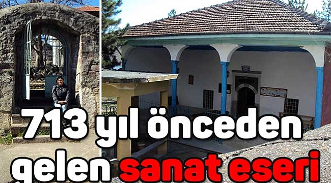 713 yıl önceden gelen sanat eseri