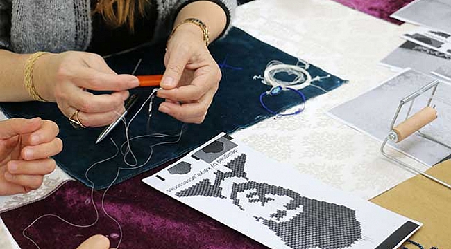 Devlet korumasındaki  kadınlara meslek kursu