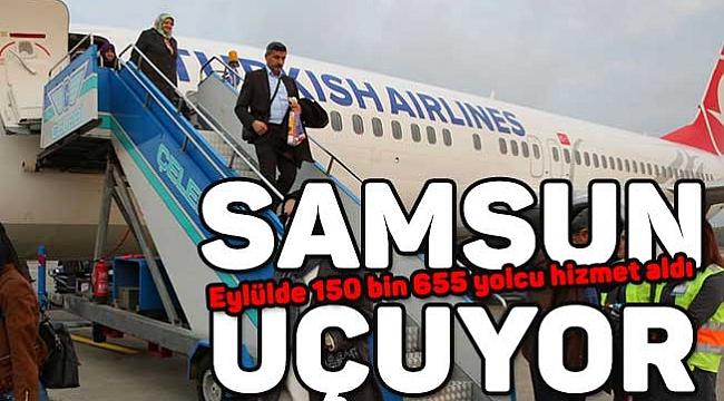 Eylülde 150 bin 655 yolcu hizmet aldı