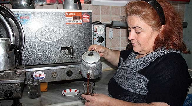 İşte kadının gücü