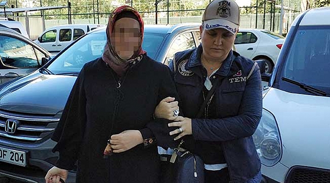 Öğretmen kadın FETÖ’den tutuklandı