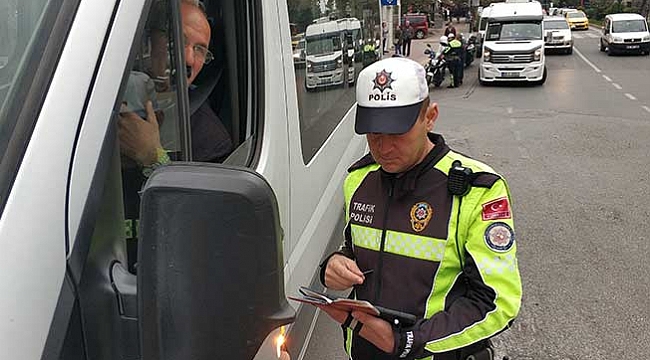 Okul servisleri denetlendi