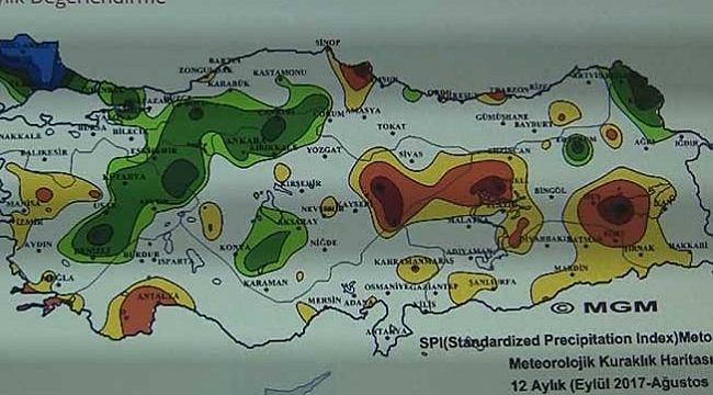 Son 1 yılda en kurak dönemlerinden birini yaşadı