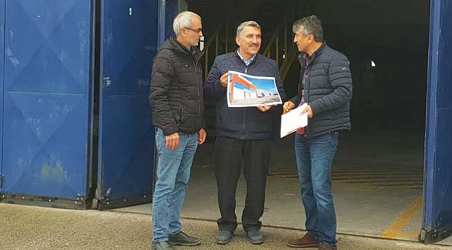 Bafra'da ‘afet deposu’ oluşturuluyor