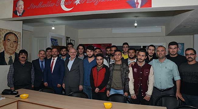 Başkan Kul ülkücüleri ziyaret etti