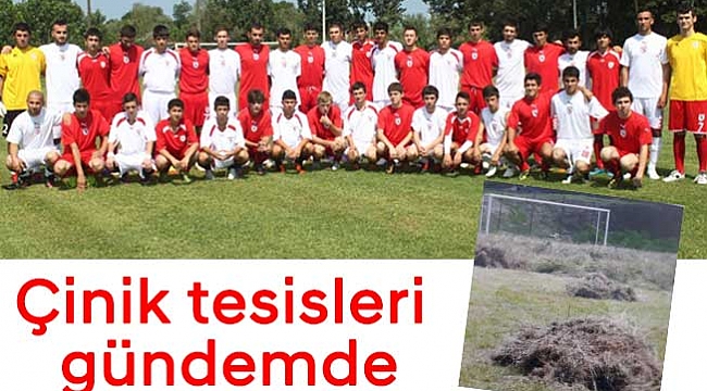 Çinik tesisleri gündemde