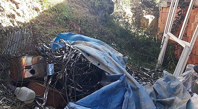 Kablo hırsızı cezaevine gönderildi