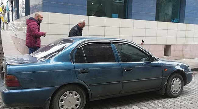 Park ettiği yeri unuttu!