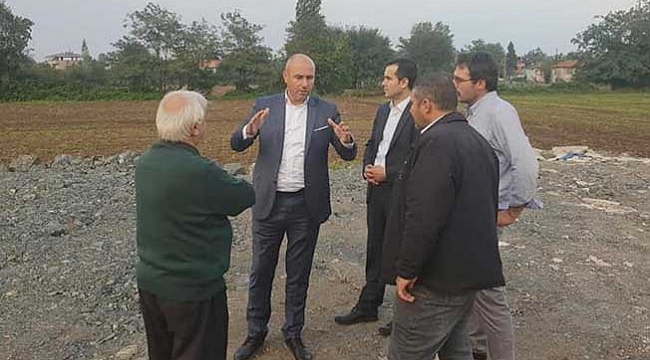 Tekkeköy minibüsçüleri  yeni yerine taşınacak