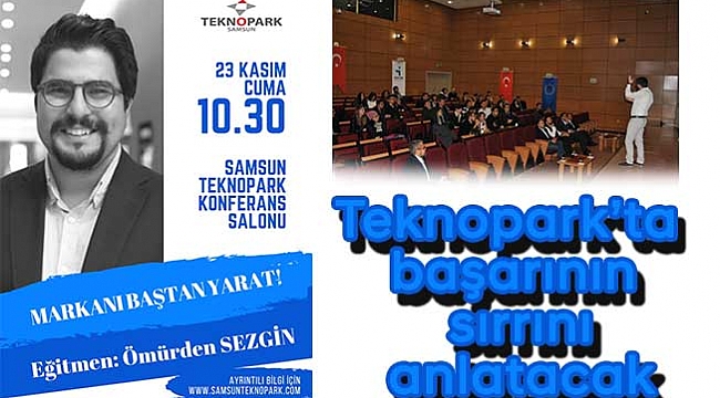 Teknopark'ta başarının sırrını anlatacak