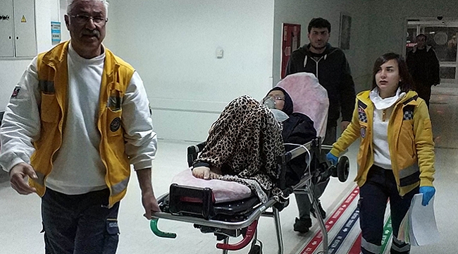 4 kişilik Iraklı aile ölümden döndü