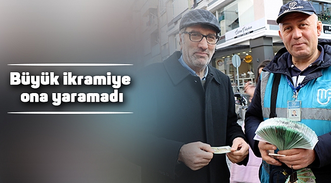 Büyük ikramiye  ona yaramadı