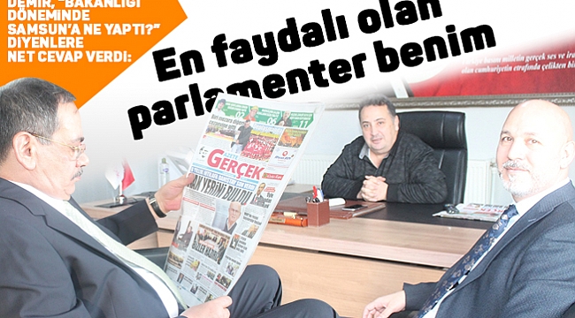En faydalı olan  parlamenter benim