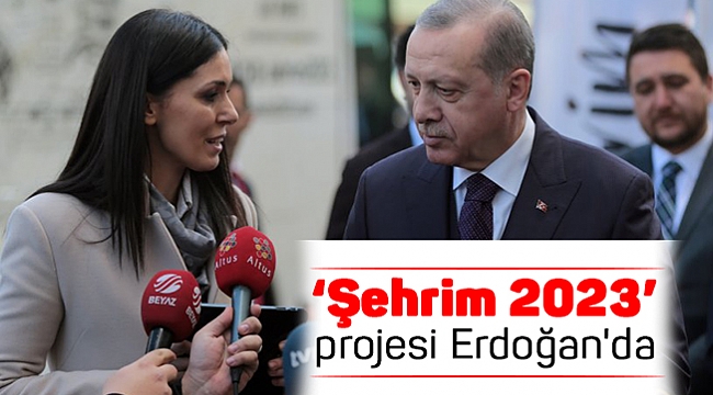 ‘Şehrim 2023’ projesi Erdoğan'da