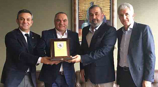 İsmail Uyanık, SAMGAZ’ı ziyaret etti