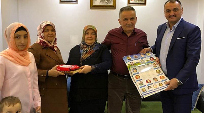 Şehit ailelerine ziyaret