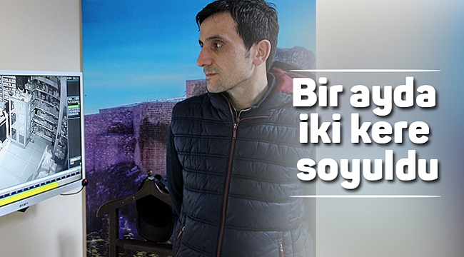 Bir ayda iki kere soyuldu