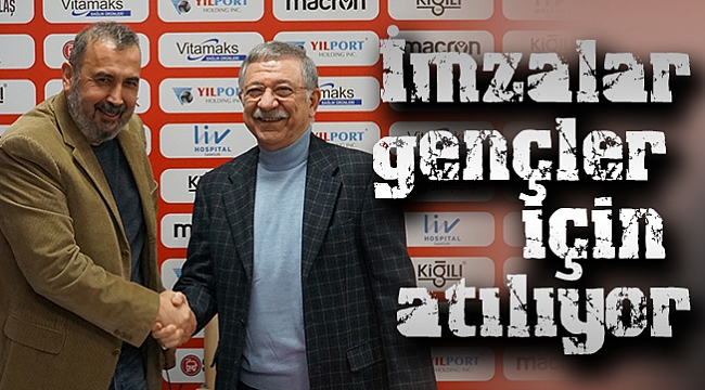 İmzalar gençler için atılıyor