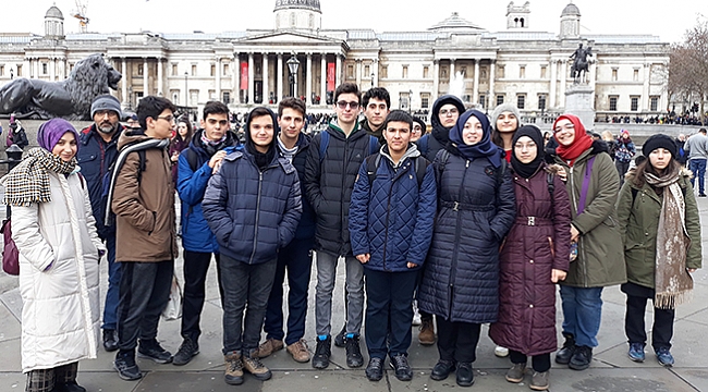 İngiltere'de dil eğitimi aldılar