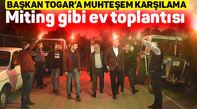 Miting gibi ev toplantısı
