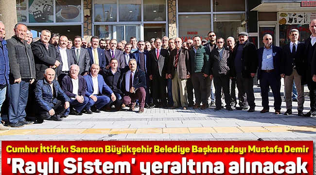 'Raylı Sistem' yeraltına alınacak