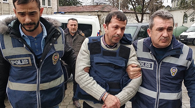 Samsun’da cinayet zanlısı çelik yelekle adliyeye çıkarıldı
