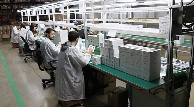 Samsun’daki firmadan akıllı telefon