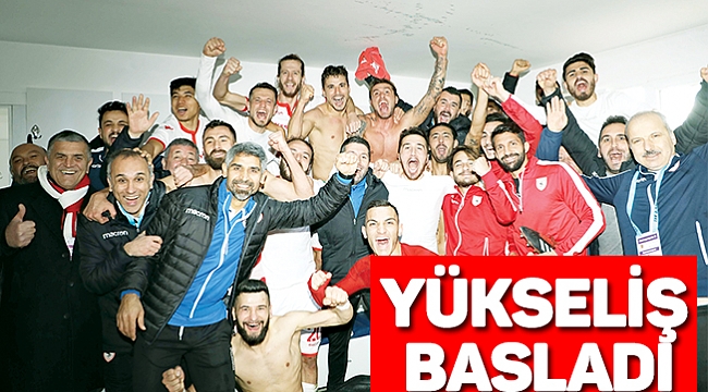 YÜKSELİŞ BAŞLADI
