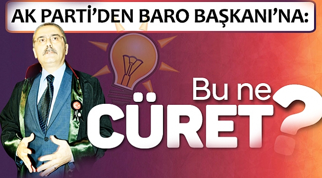 Bu ne cüret?