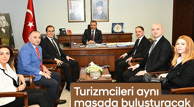 Turizmcileri aynı  masada buluşturacak