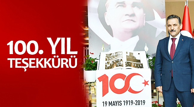 100. YIL TEŞEKKÜRÜ
