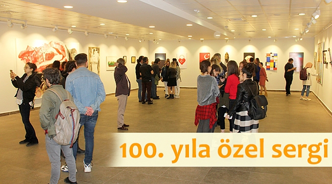 100. yıla özel sergi