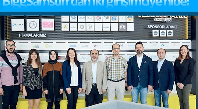 BiggSamsun'dan iki girişimciye hibe!