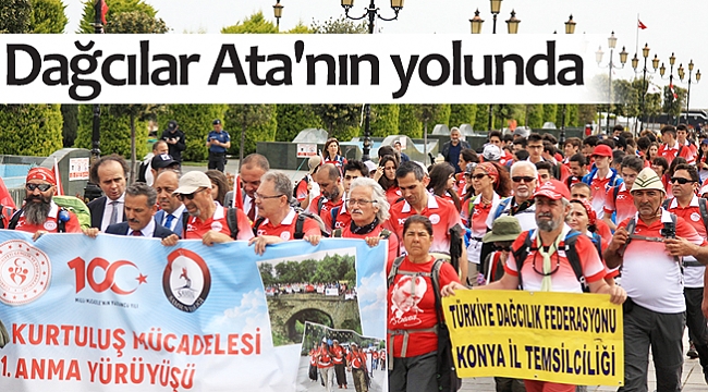Dağcılar Ata'nın yolunda