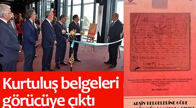 Kurtuluş belgeleri  görücüye çıktı