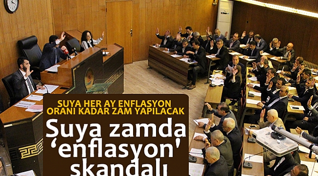 Suya zamda 'enflasyon' skandalı