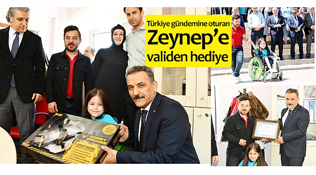 Türkiye gündemine oturan Zeynep'e validen hediye