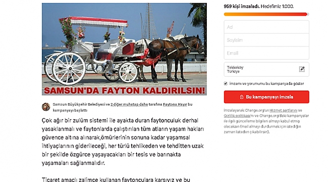 Faytona Hayır!