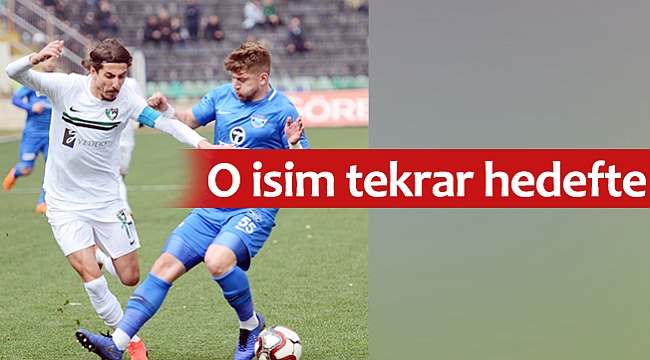 O isim tekrar hedefte