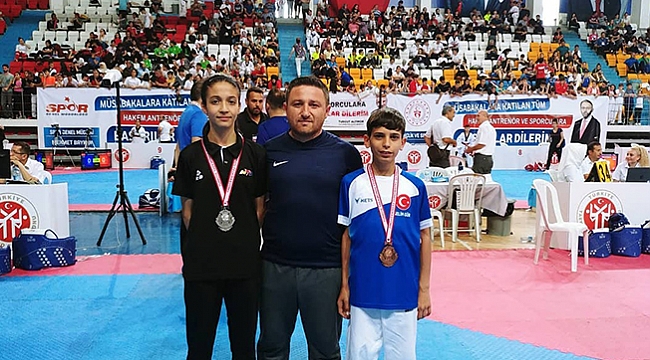 Samsunlu sporculardan iki madalya