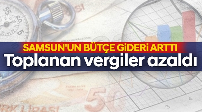 Toplanan vergiler azaldı