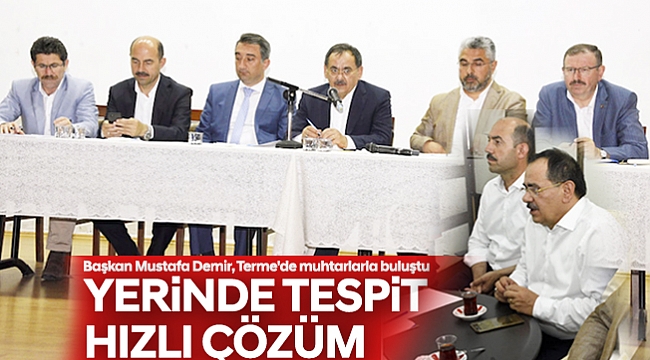 YERİNDE TESPİT HIZLI ÇÖZÜM
