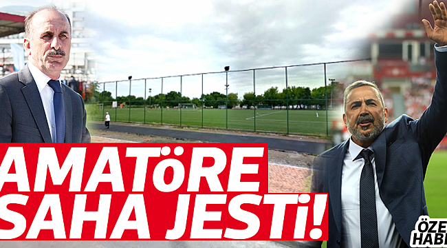 AMATÖRE SAHA JESTİ!