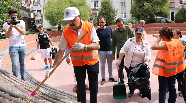 Atakumlular’dan temizlik dayanışması