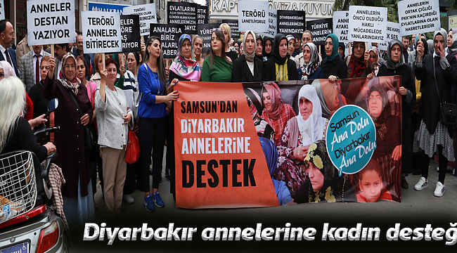 Diyarbakır annelerine kadın desteği